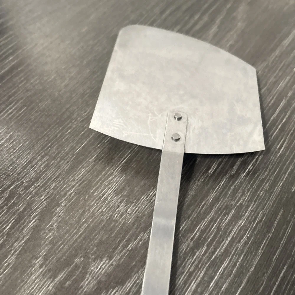 Black Handle Stainless Angled Spatula USA MCM Vtg Sharpcutter by‎ Royal